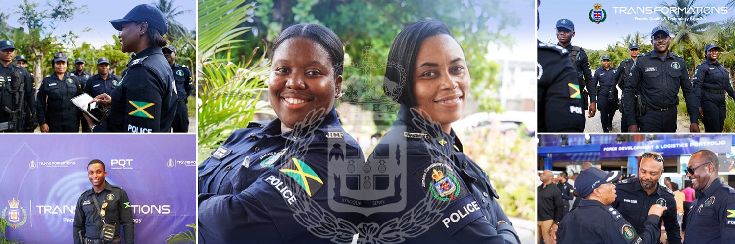 Jamaica Constabulary Force's banner