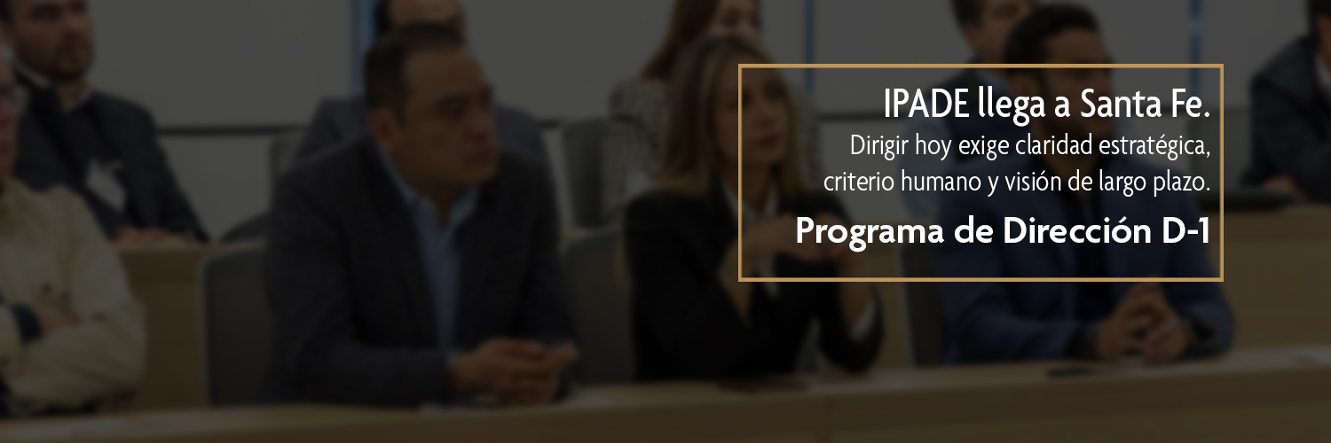 IPADE Business School banner