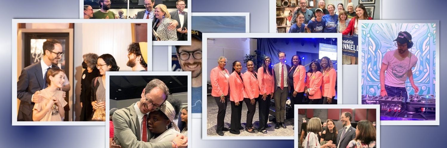 Freddie O’Connell banner