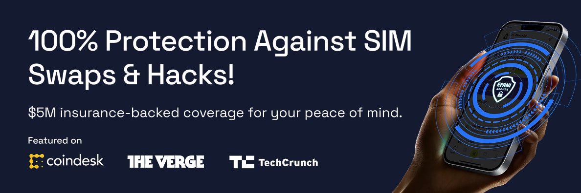 EFANI Secure Cellphone Service banner