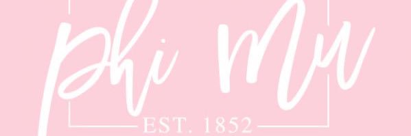 Phi Mu ♡ Alpha Pi banner