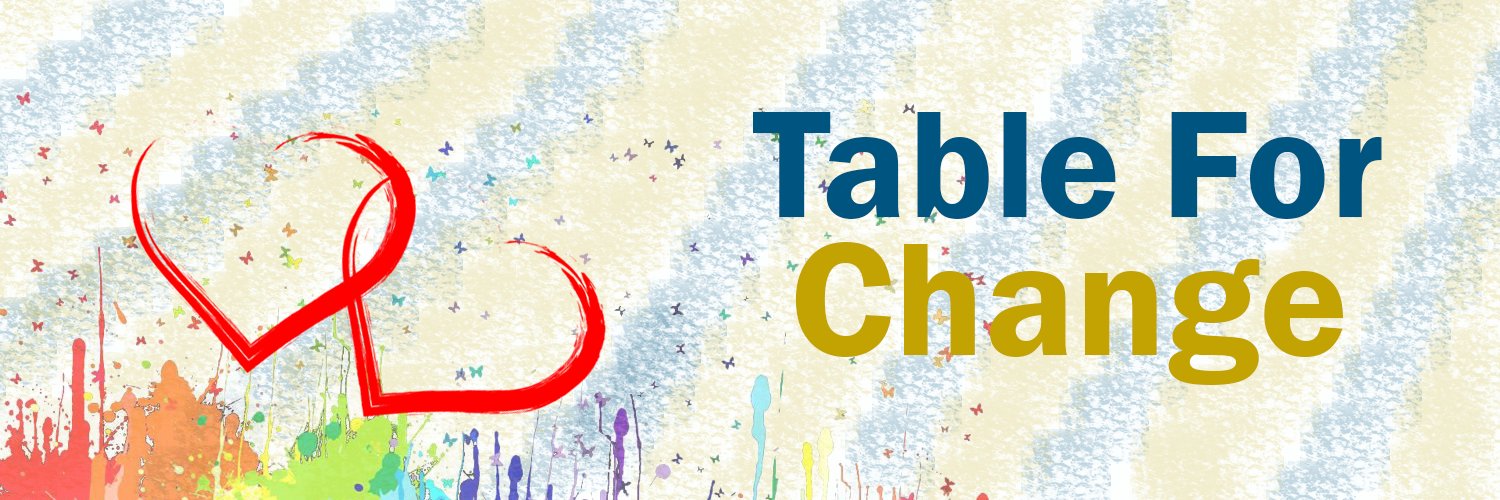Table For Change banner