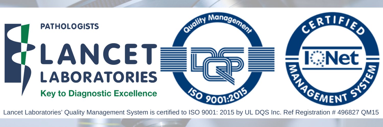Lancet Laboratories banner