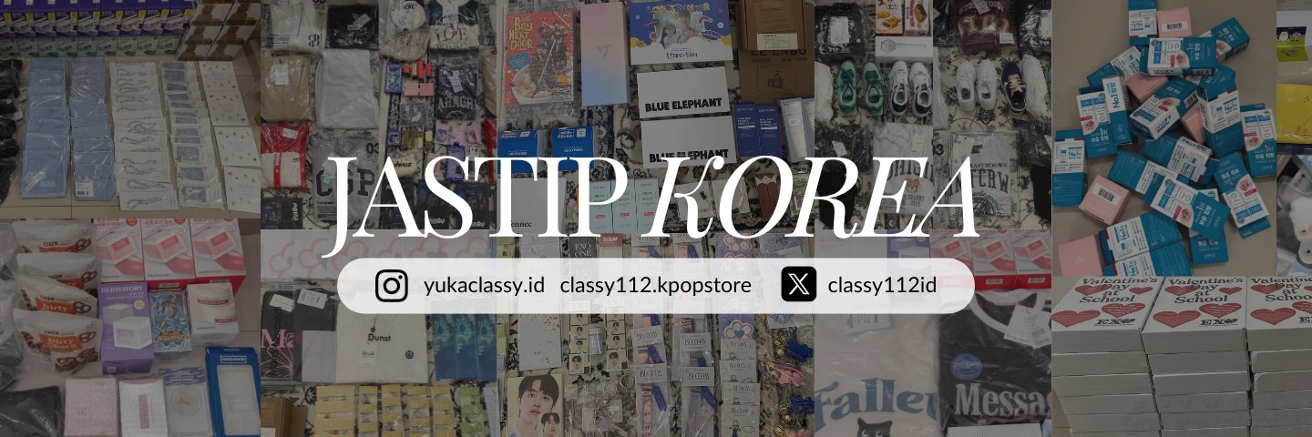 jastip handcarry korea | personal order banner