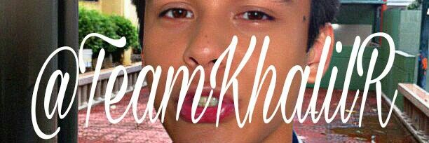 TeamKhalilR's profile banner image