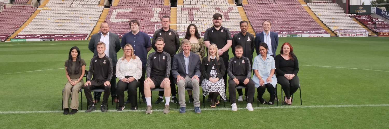 Bradford City FC Community Foundation's banner