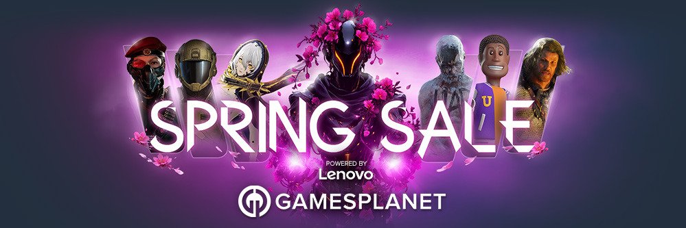 Gamesplanet France 🌸 SPRING SALE 🌸 banner