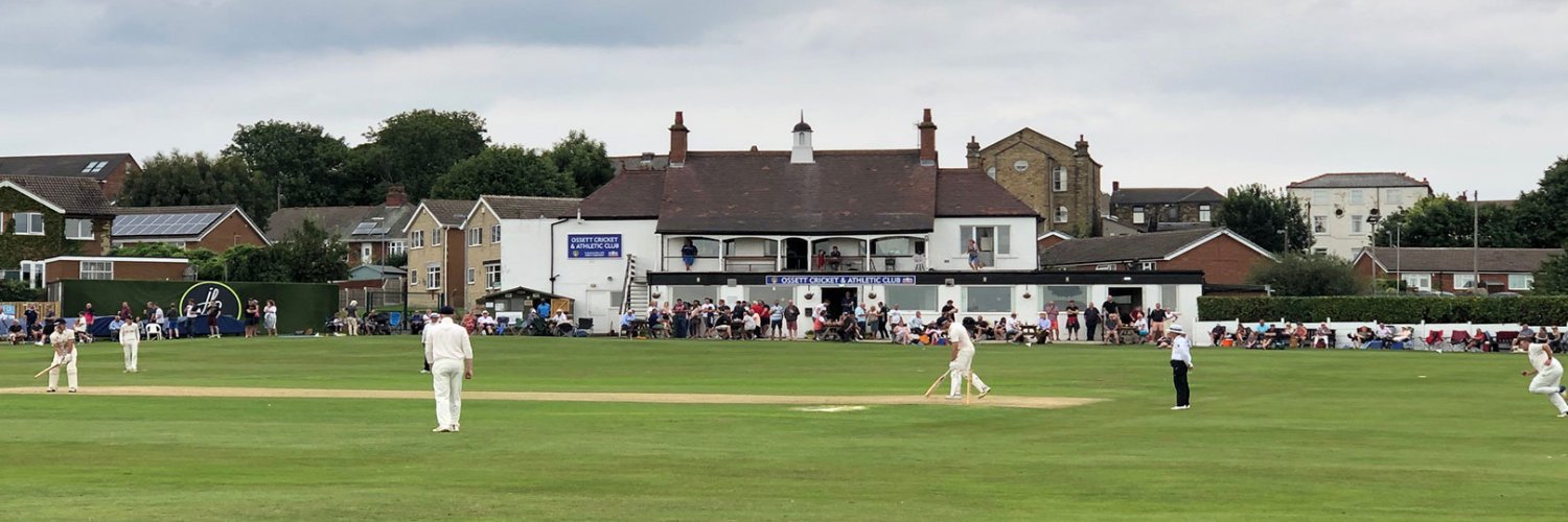 Ossett Cricket Club banner