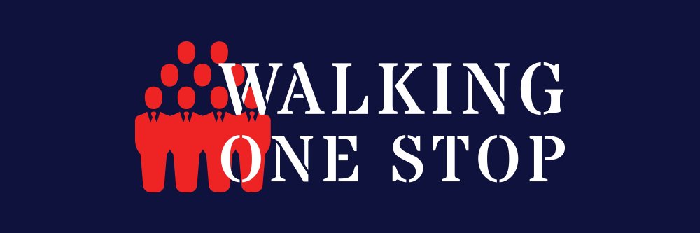 Walking One Stop banner