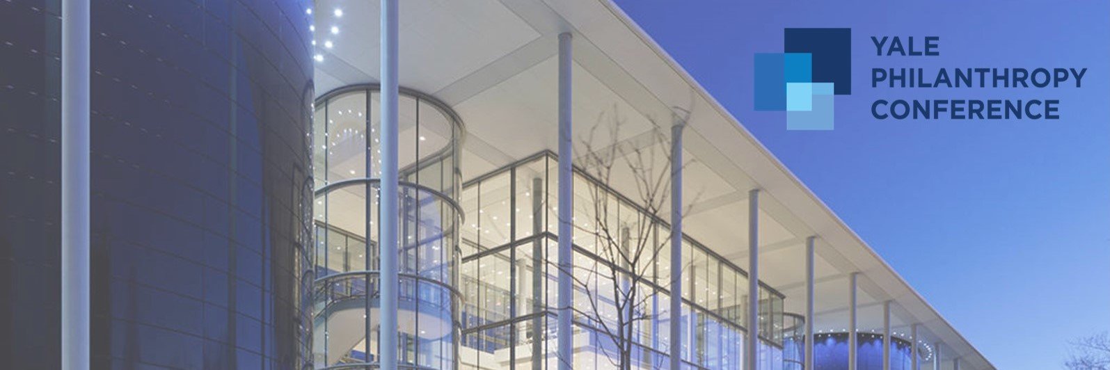 Yale Philanthropy Conference banner