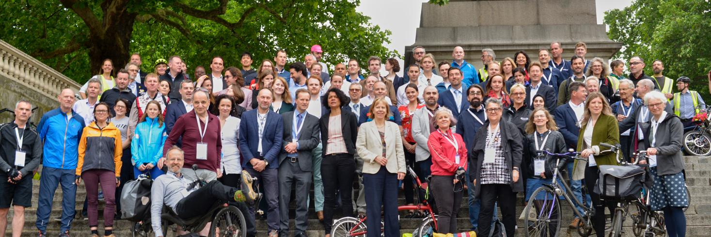 APPG for Cycling & Walking's banner