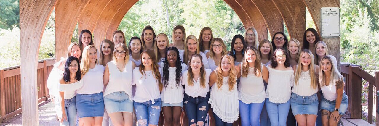 UCO Alpha Delta Pi banner