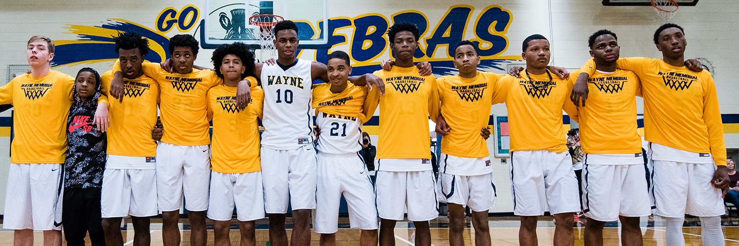 Wayne Memorial Hoops banner