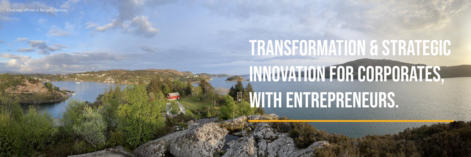 OneLeap | Transformation + Strategic Innovation banner
