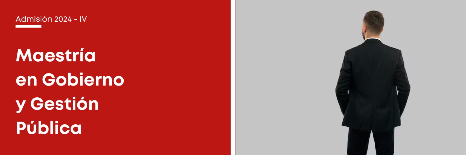 Instituto de Gobierno y de Gestión Pública USMP banner