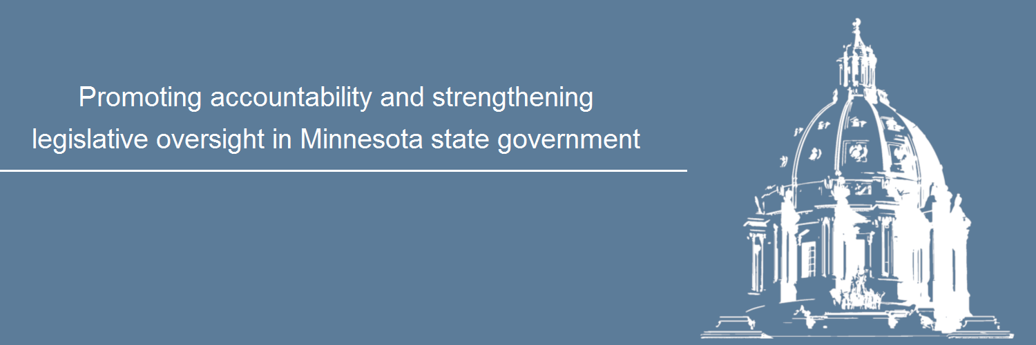 MN Office of the Legislative Auditor banner