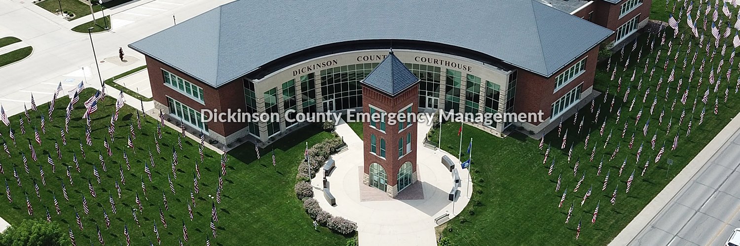 Dickinson County (Iowa) Emergency Management banner