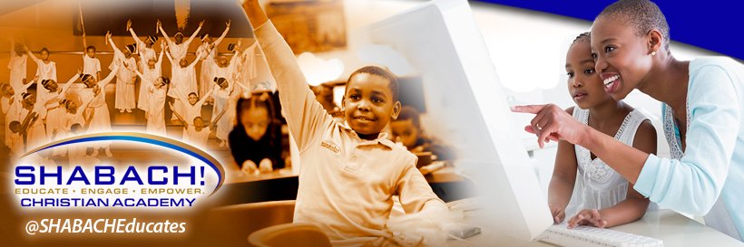 SHABACH! Christian Academy banner