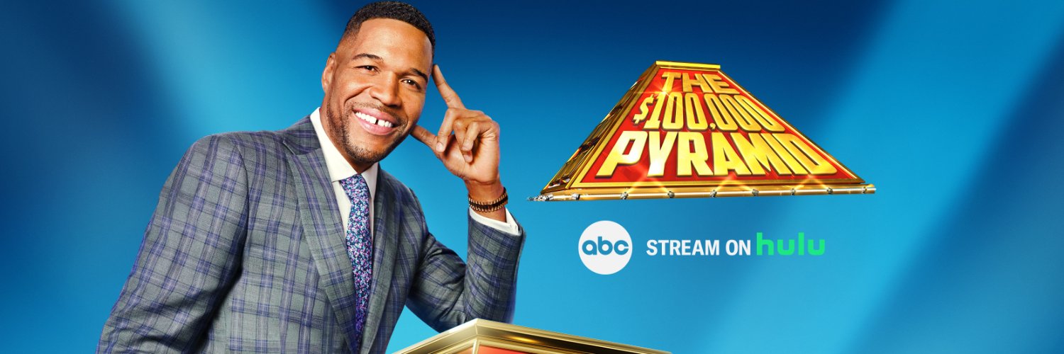 The $100,000 Pyramid banner