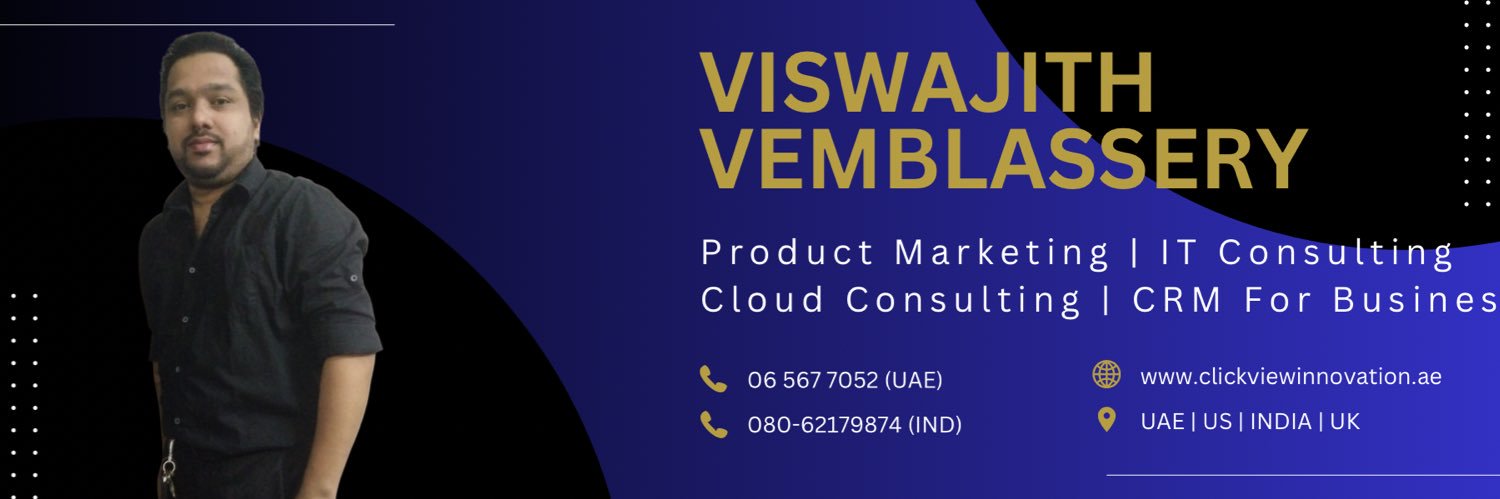 Viswajith V banner