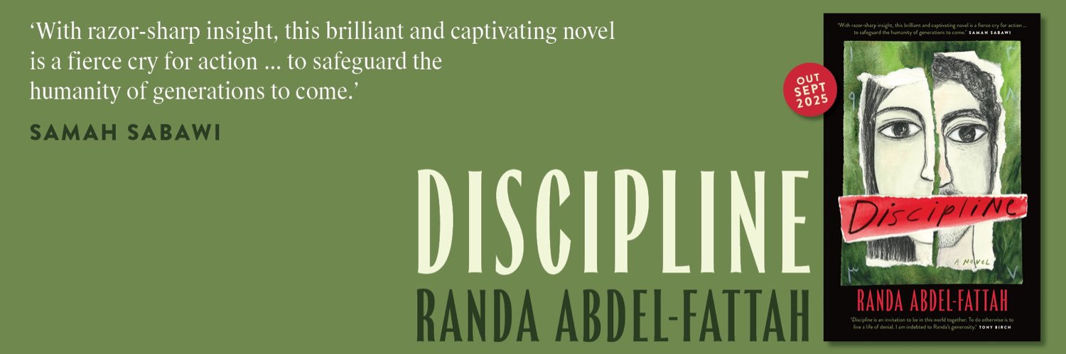 Randa Abdel-Fattah's banner