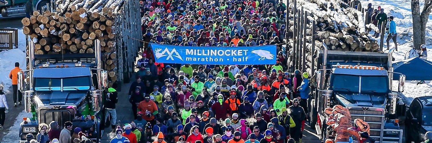 Millinocket Marathon banner