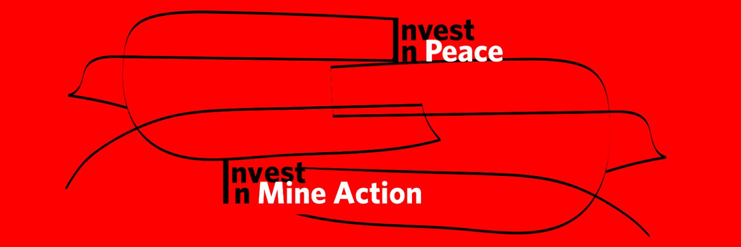 United Nations Mine Action Service (UNMAS) banner