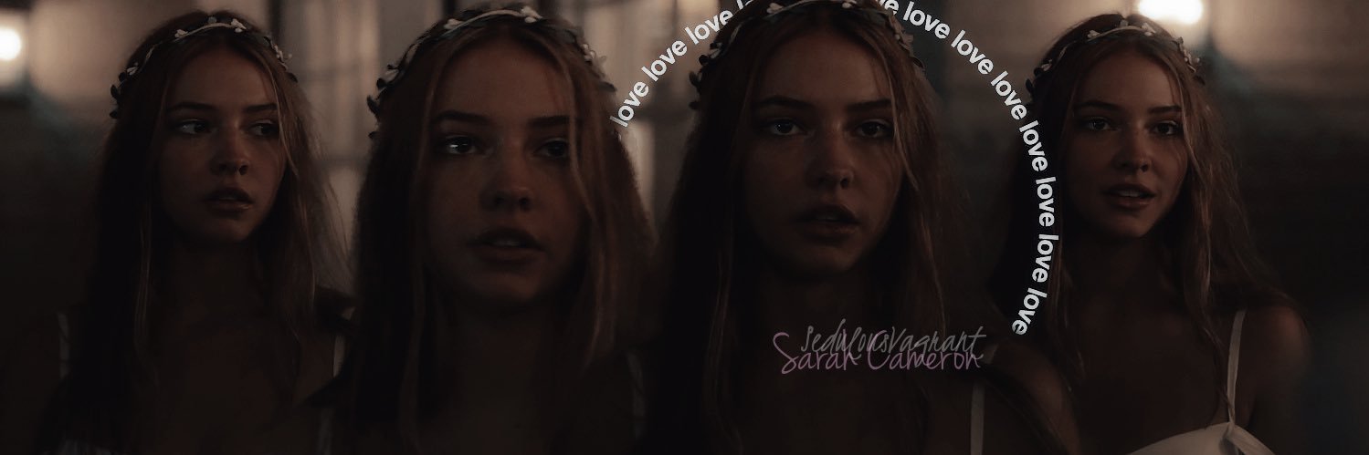 𝓢arah 𝓒ameron. banner