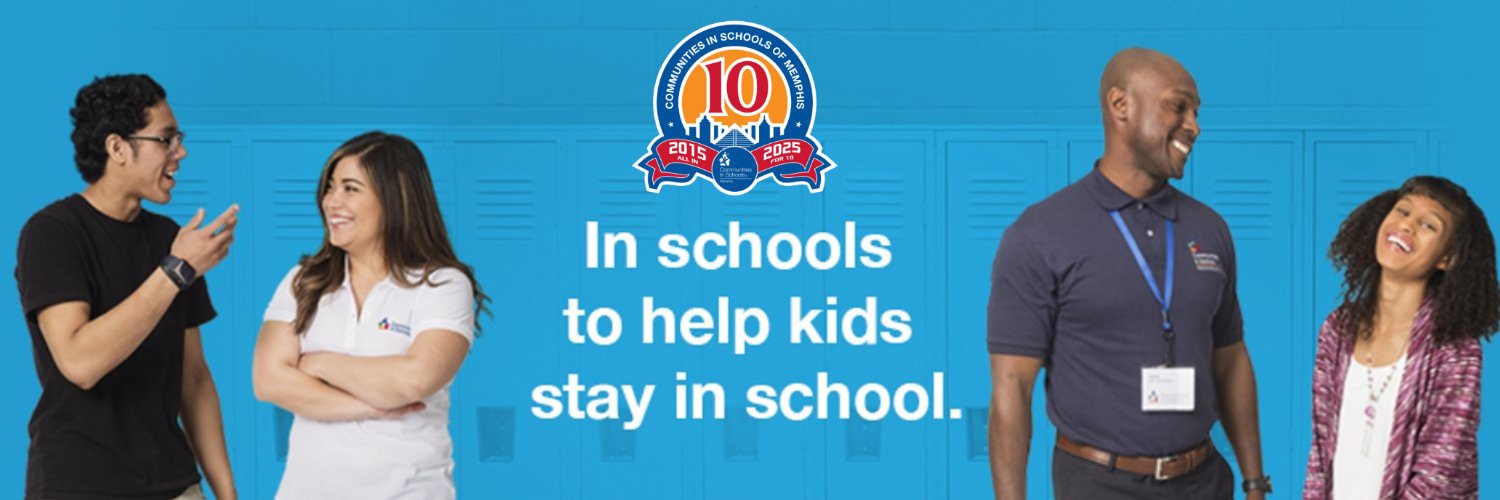 Communities in Schools of Memphis banner