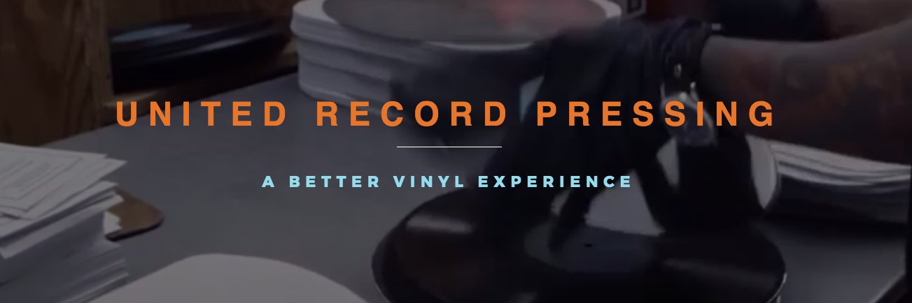 UnitedRecordPressing banner