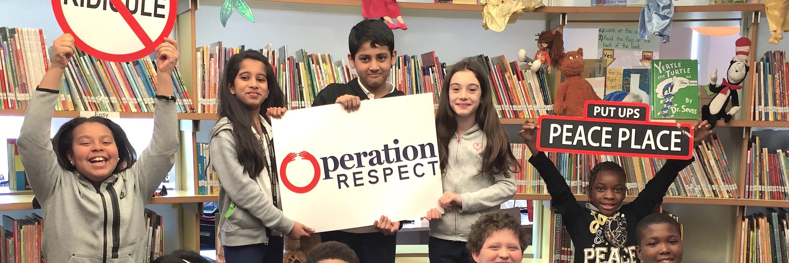 Operation Respect banner
