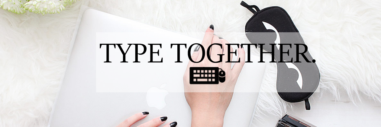 #TypeTogether banner