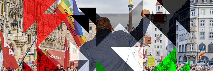 DiEM25's banner