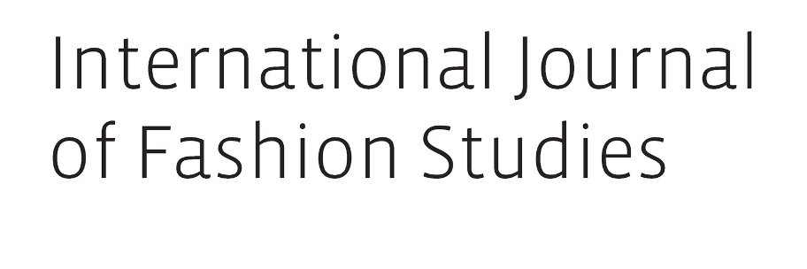 International Journal of Fashion Studies banner
