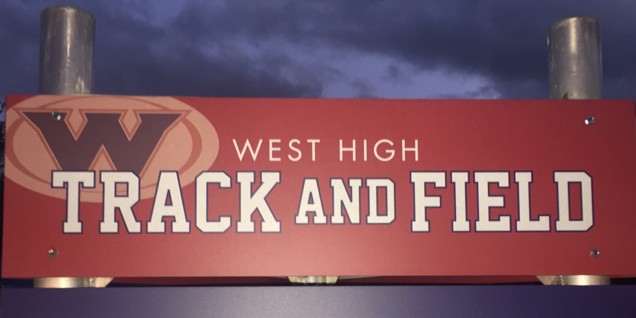 WHS Track and Field banner