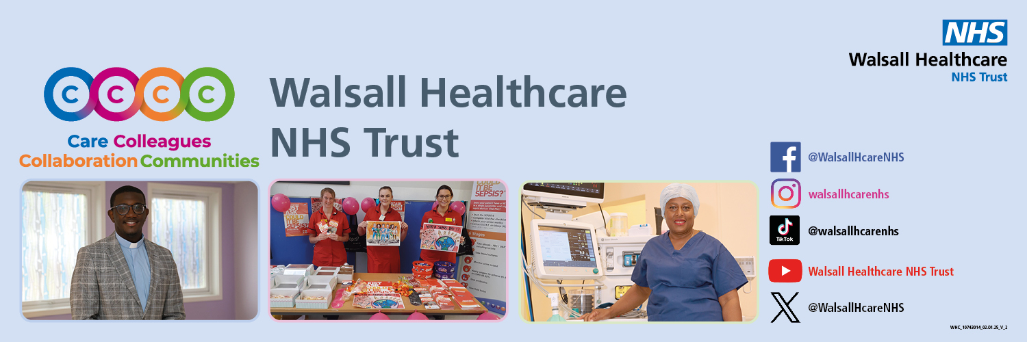 WalsallHcareNHS's profile banner image