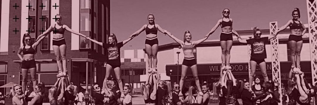 Hallam Cheer and Dance banner