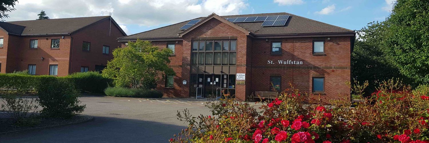 St Wulfstan Surgery banner