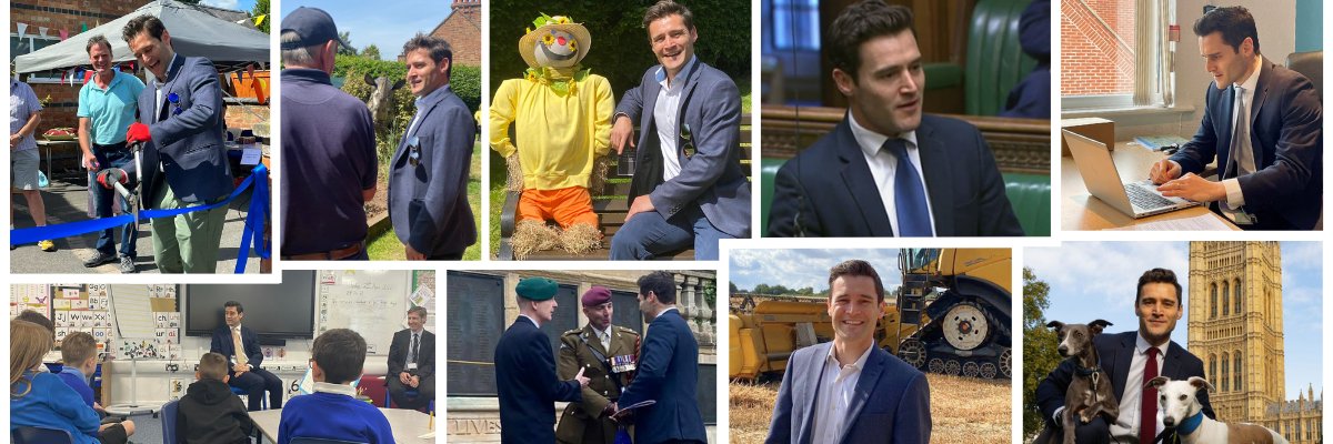 Dr Luke Evans MP banner