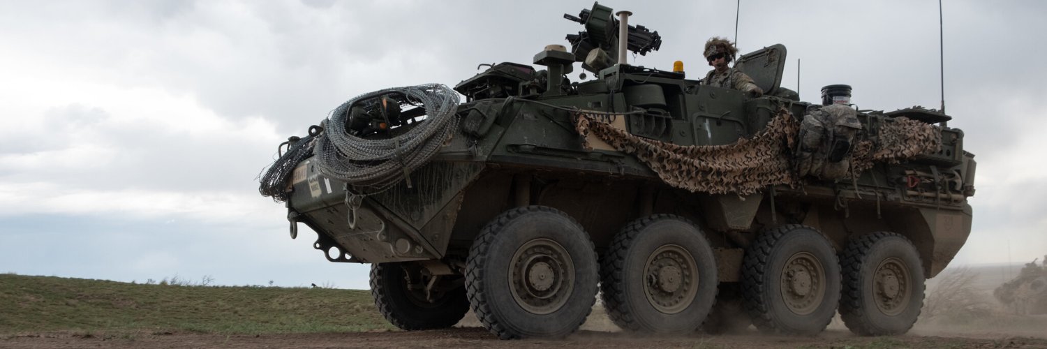 1st Stryker Brigade Combat Team, 4th Inf. Div. banner