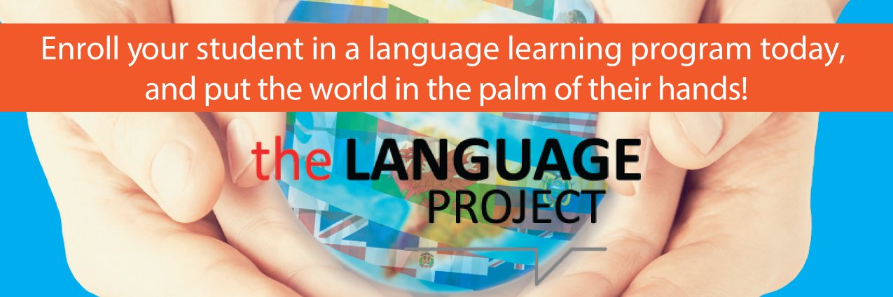 The Language Project banner