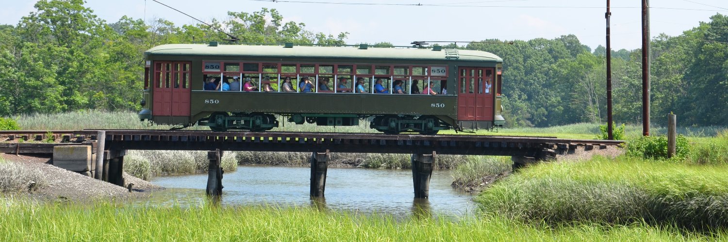 The Shore Line Trolley Museum banner
