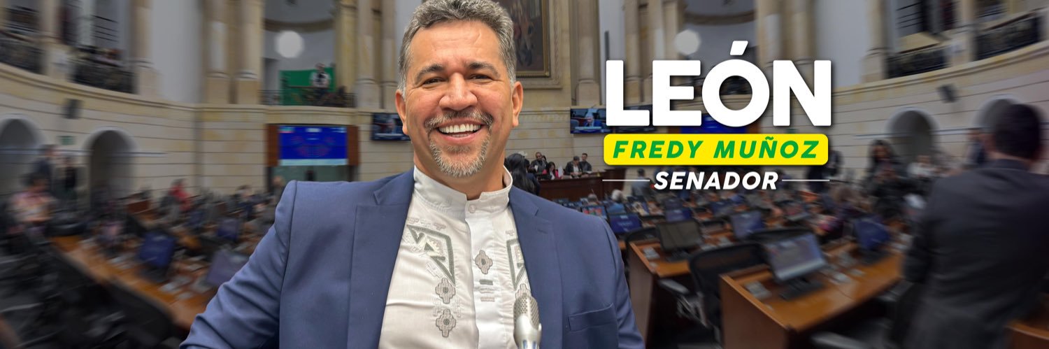 León Fredy Muñoz's banner