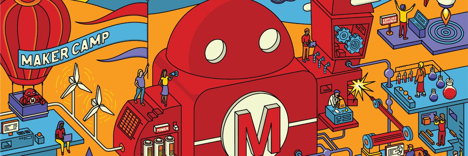 Maker Camp banner