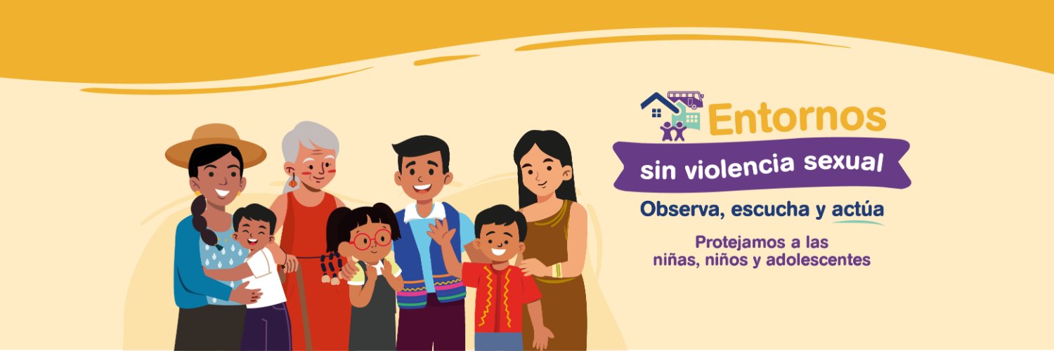 Ministerio de la Mujer y Poblaciones Vulnerables banner