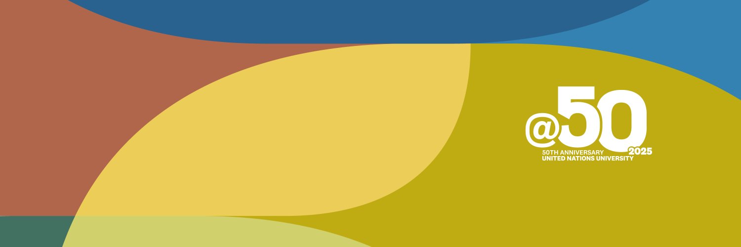 UN University's banner