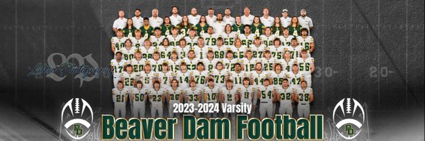 Beaver Dam Golden Beaver Football Profile Banner
