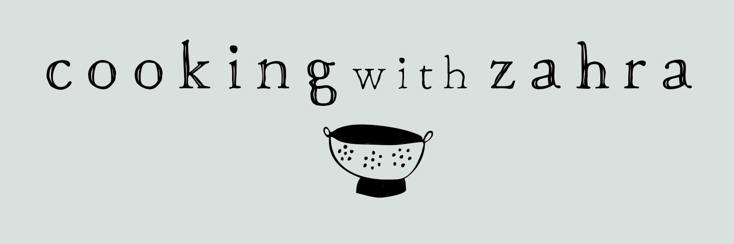 Cooking with Zahra banner