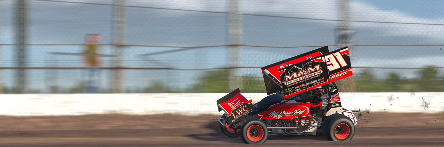Andrew May banner