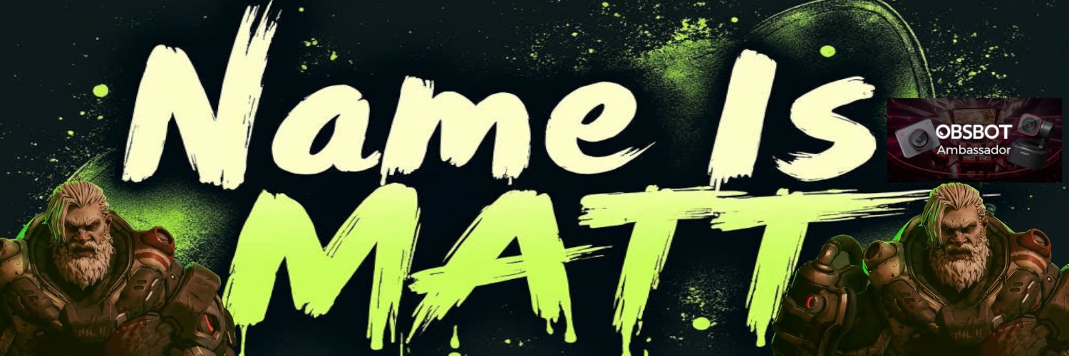 Matt banner